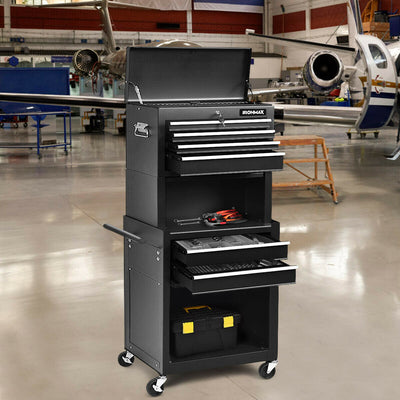 6-Drawer Tool Chest with Heightening Cabinet