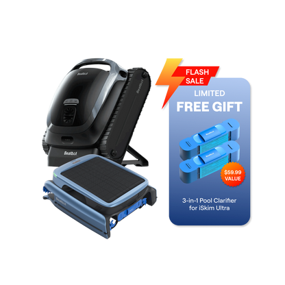 Beatbot AquaSense 2 Robotic Pool Cleaner + Beatbot Robotic Pool Skimmer