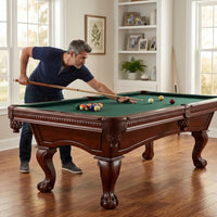 The Canton 8' Pool Table — Lifestyle