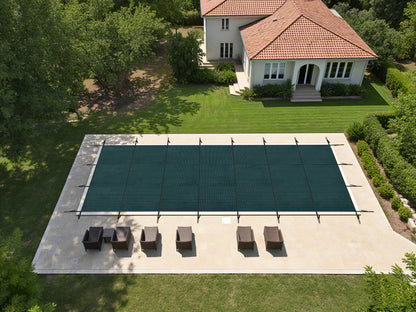 Swimming Pool Safety Cover for 16x34ft Pools